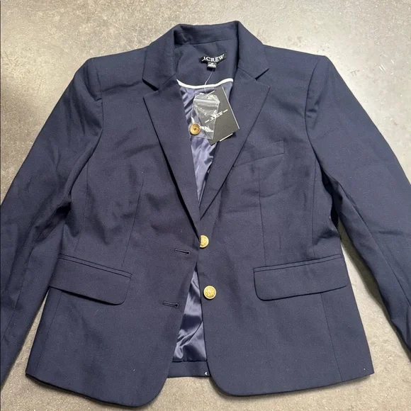 NWT J CREW Petite École blazer in Italian studio wool blend - Picture 3 of 5